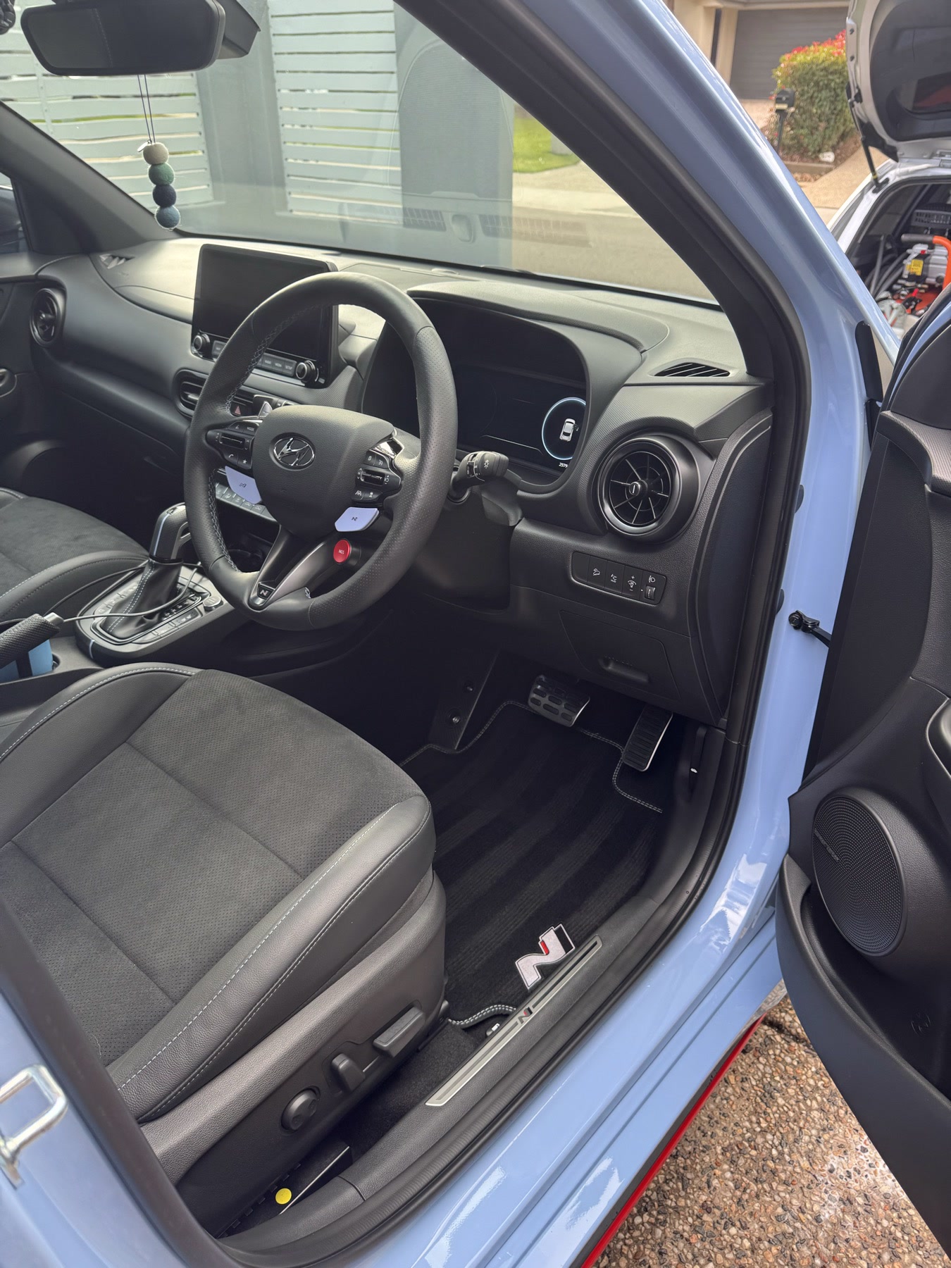 Hyundai Kona N interior detailed by Olly's Auto Shine