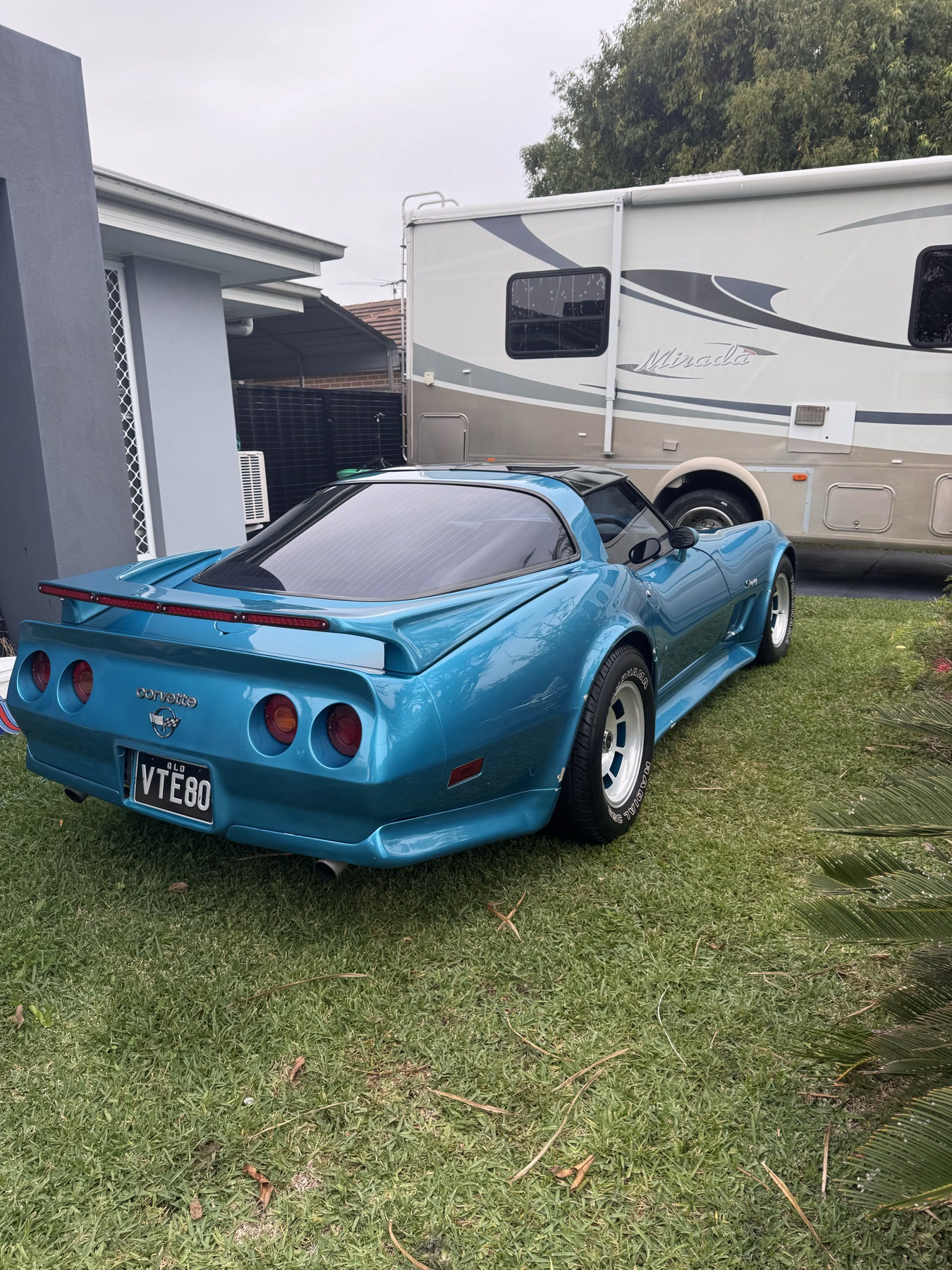 Classic Corvette detailed by Olly's Auto Shine