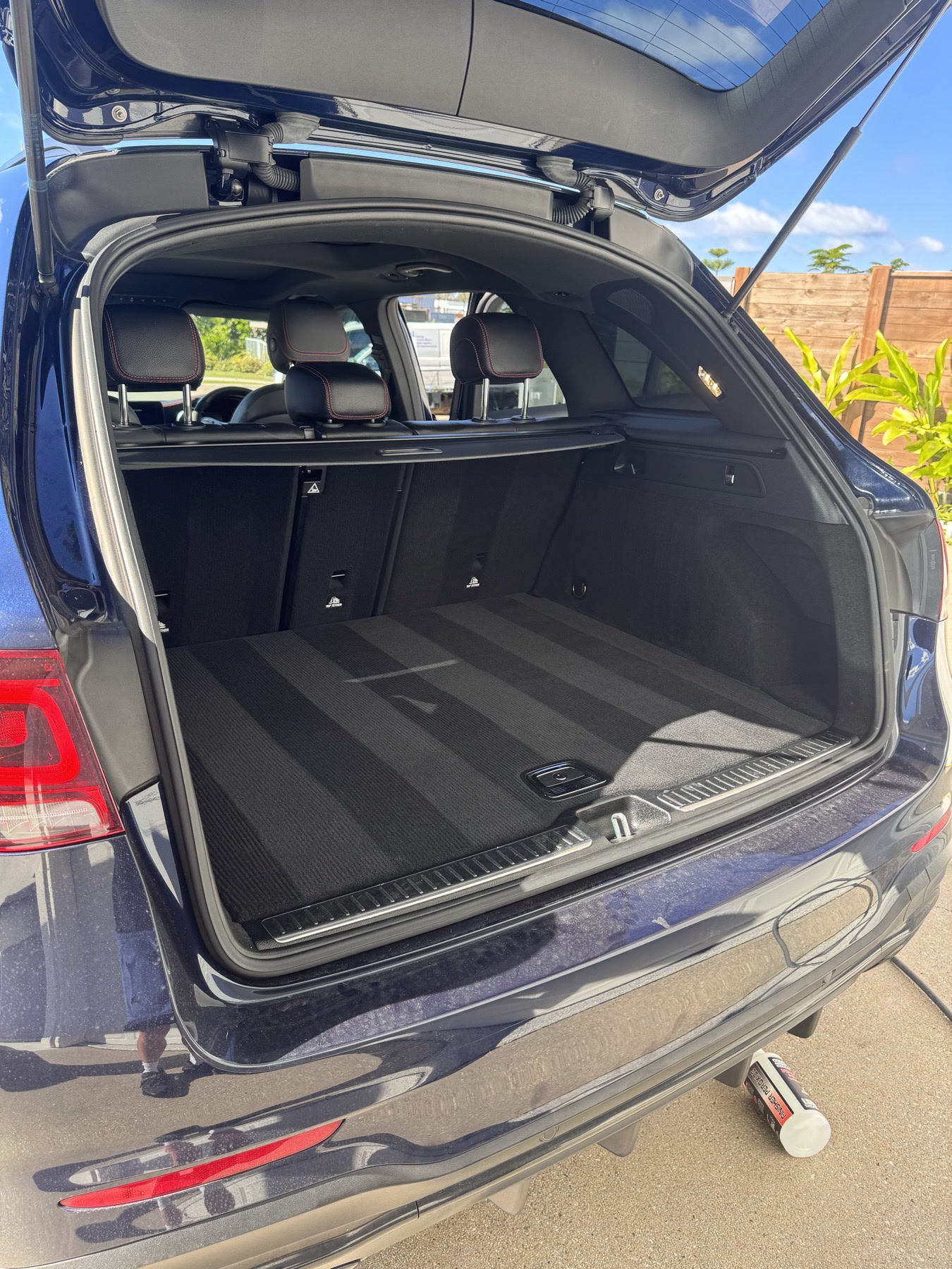 Mercedes GLC boot detailed by Olly's Auto Shine